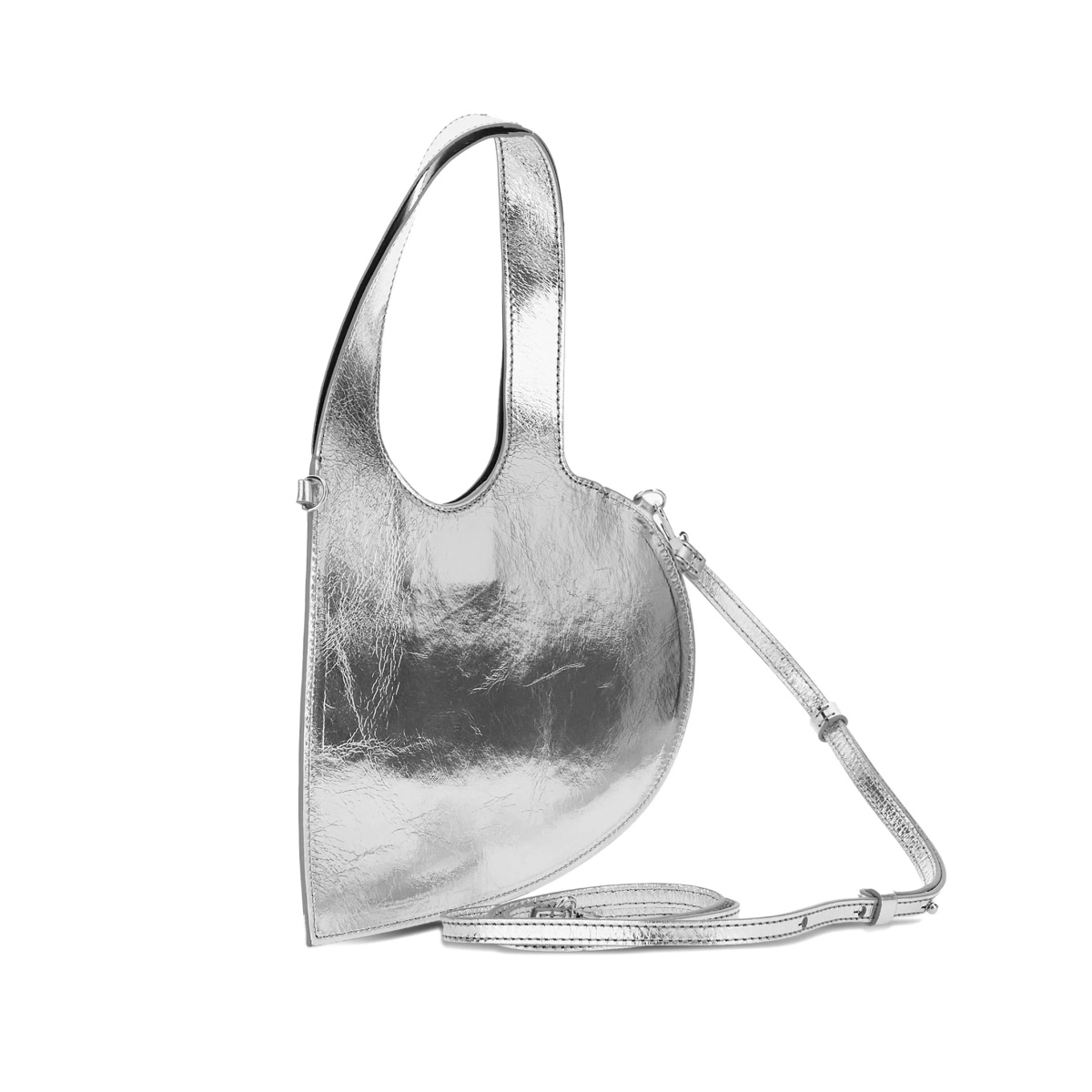 Baby Heart metallic tote bag