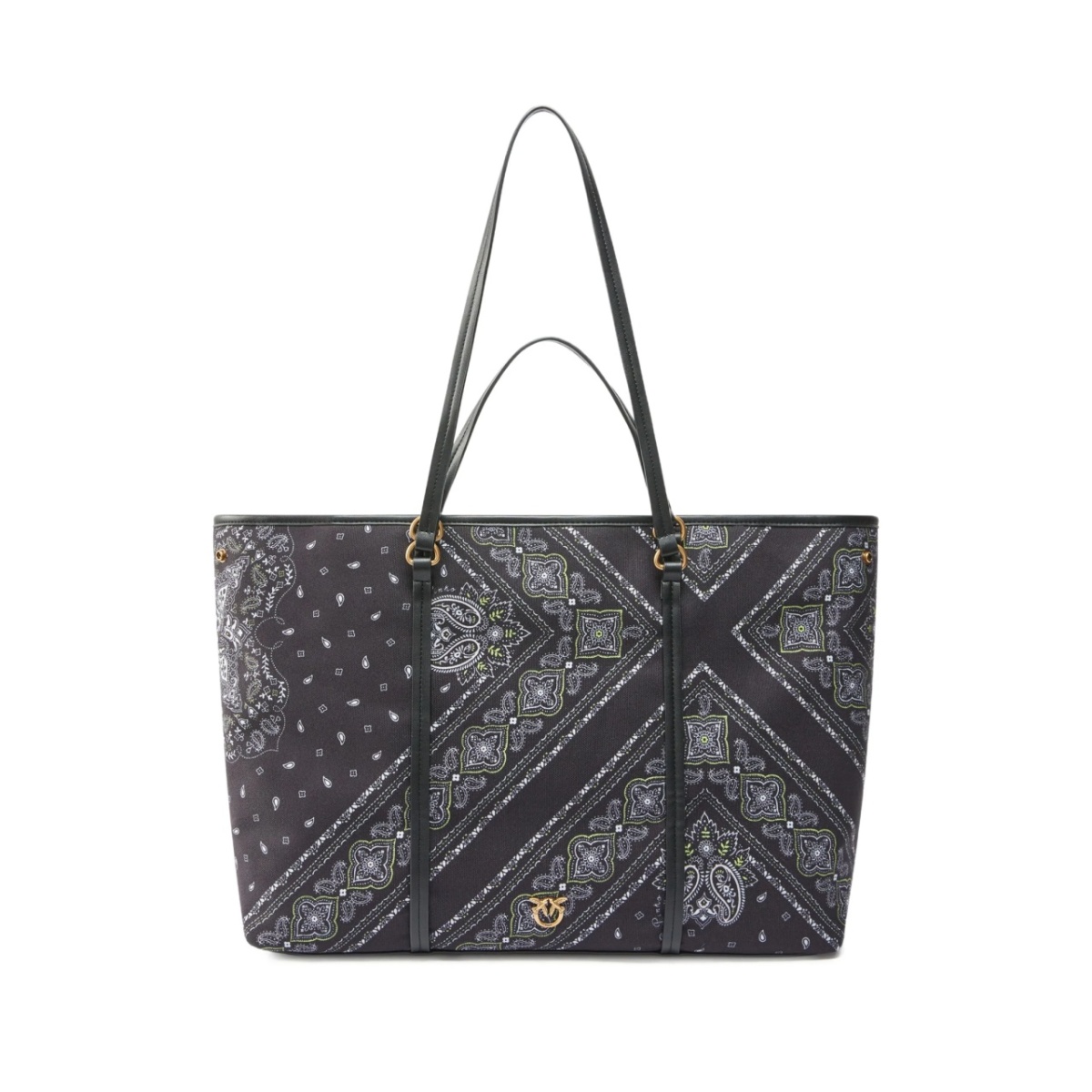 bandana-print tote bag