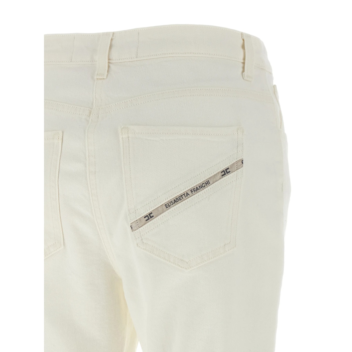 belt-loop padlock-detail trousers - Img 4