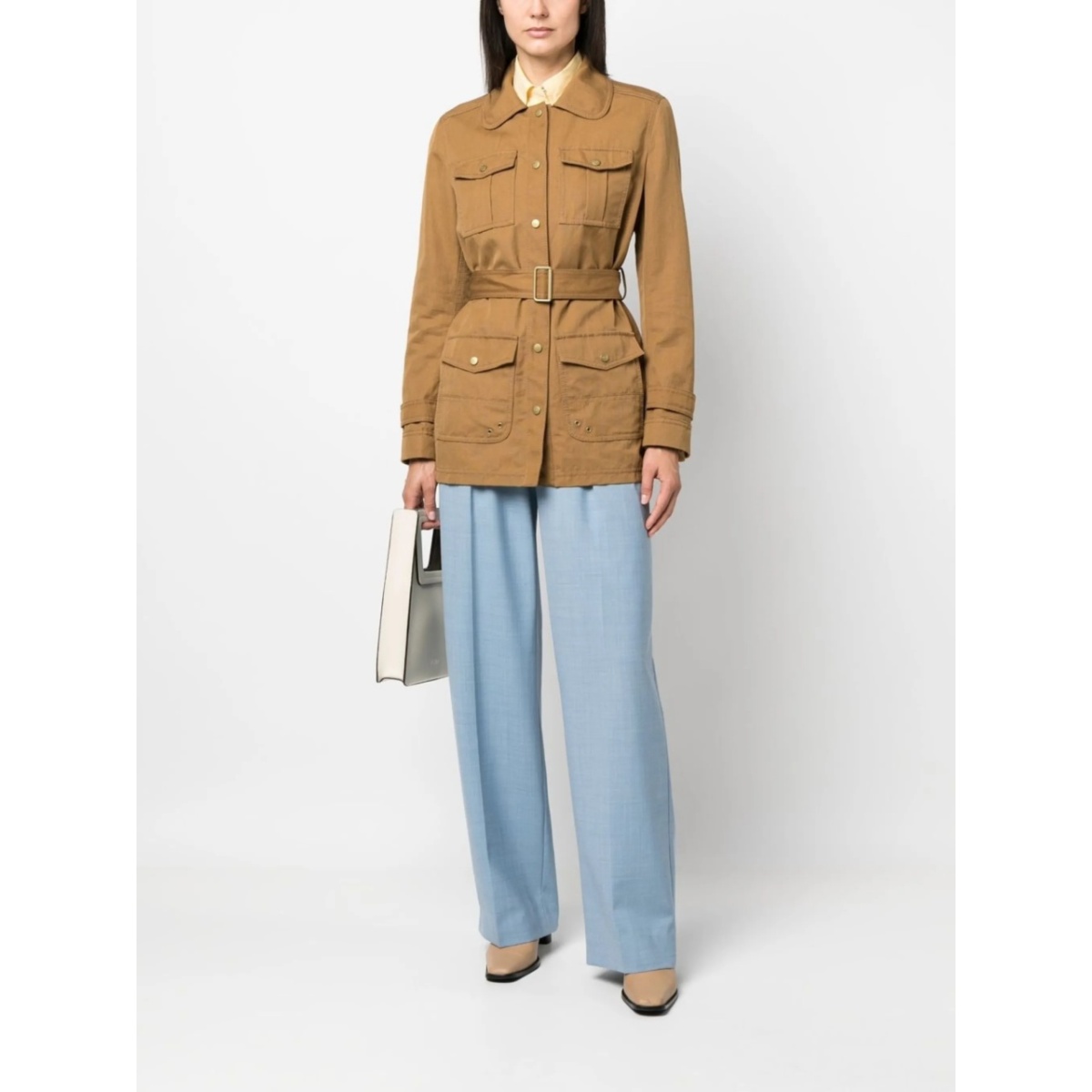 belted fitted jacket - Img 2