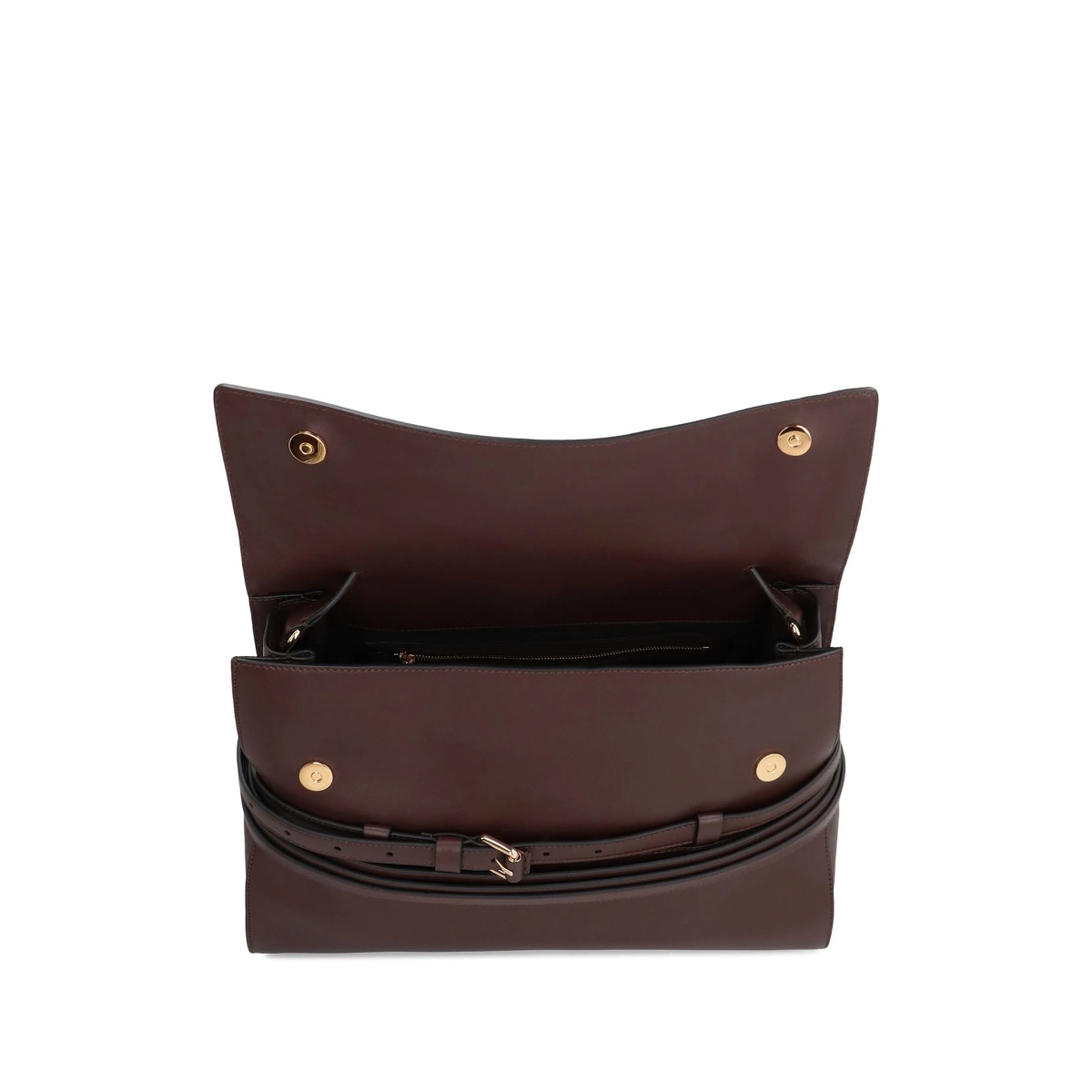 belted top-handle tote bag - Img 5