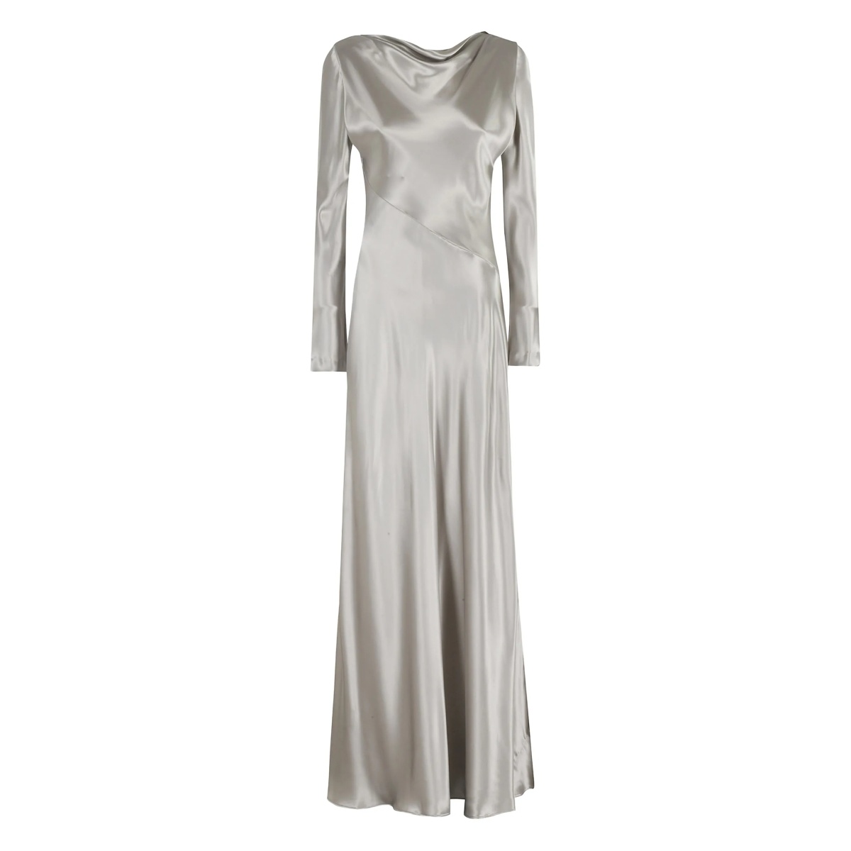 bias-cut maxi dress