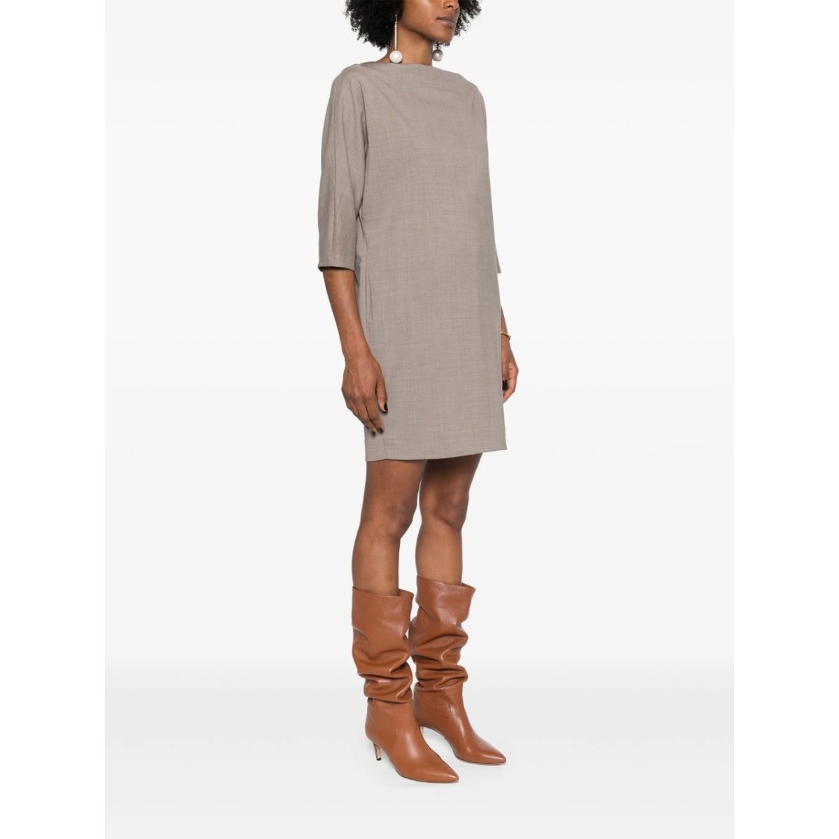 boat-neck dress - Img 3