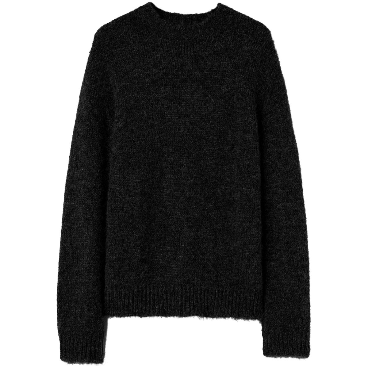 brushed-finish jumper