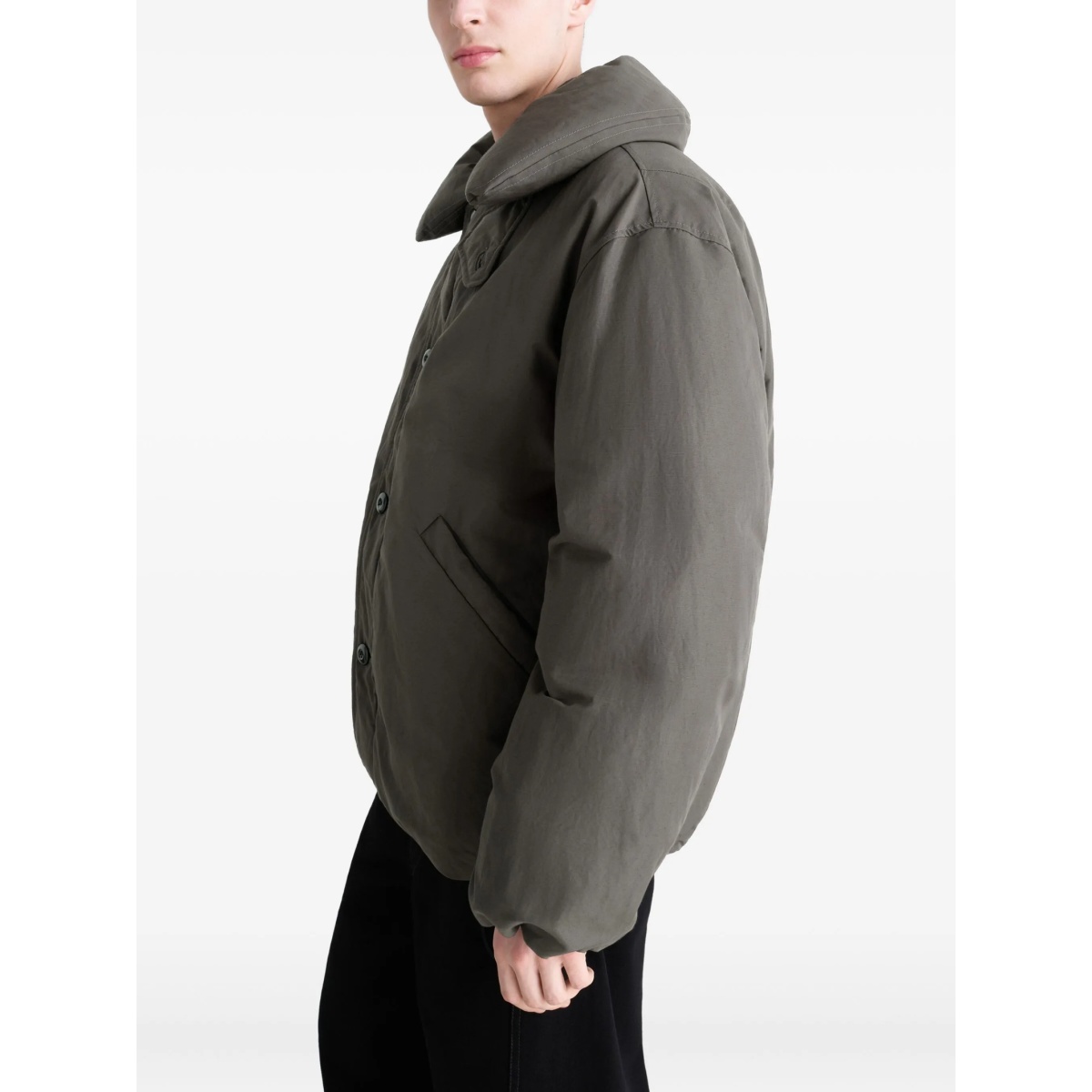 bubble-collar puffer jacket - Img 4