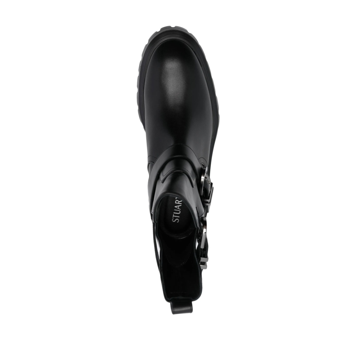 buckle-fastening leather ankle boots - Img 4