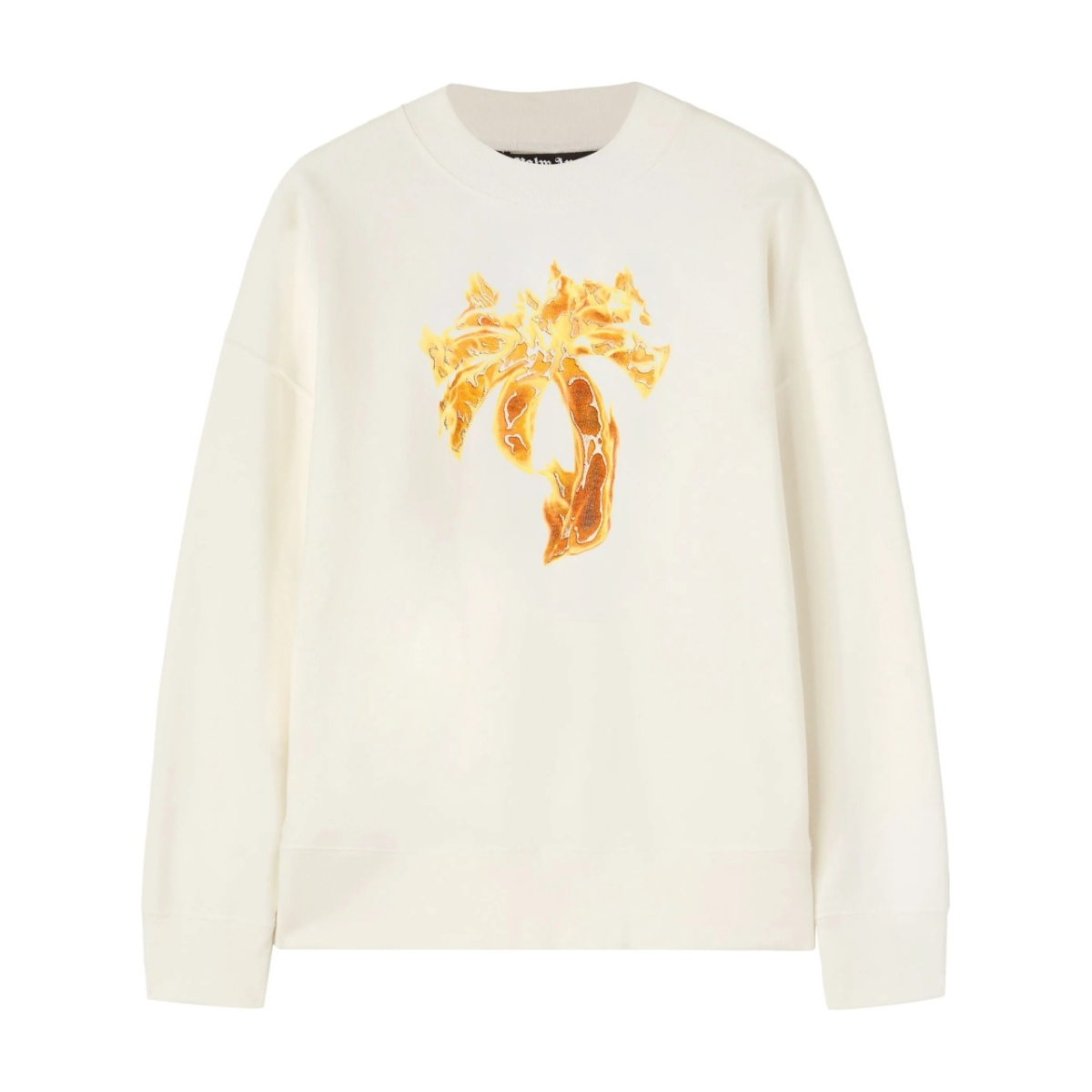 Burning Palm cotton sweatshirt