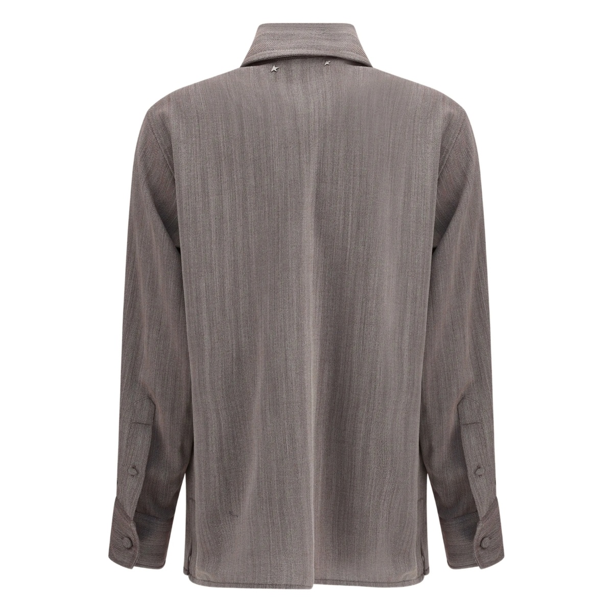button-fastening shirt