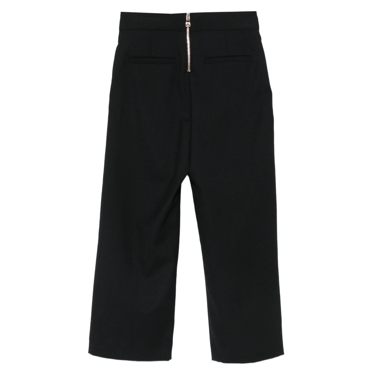 button-fastening wrap trousers - Img 2