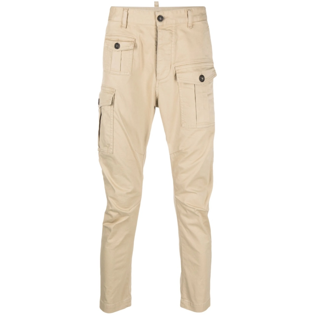 button-up cargo trousers