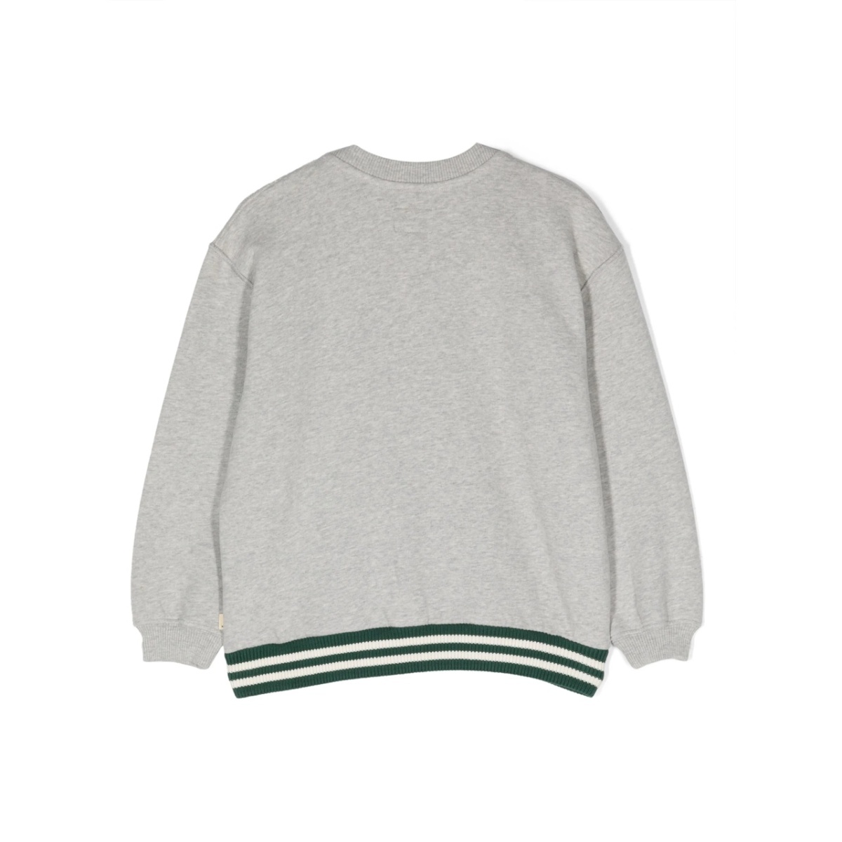 button-up organic cotton sweatshirt - Img 2