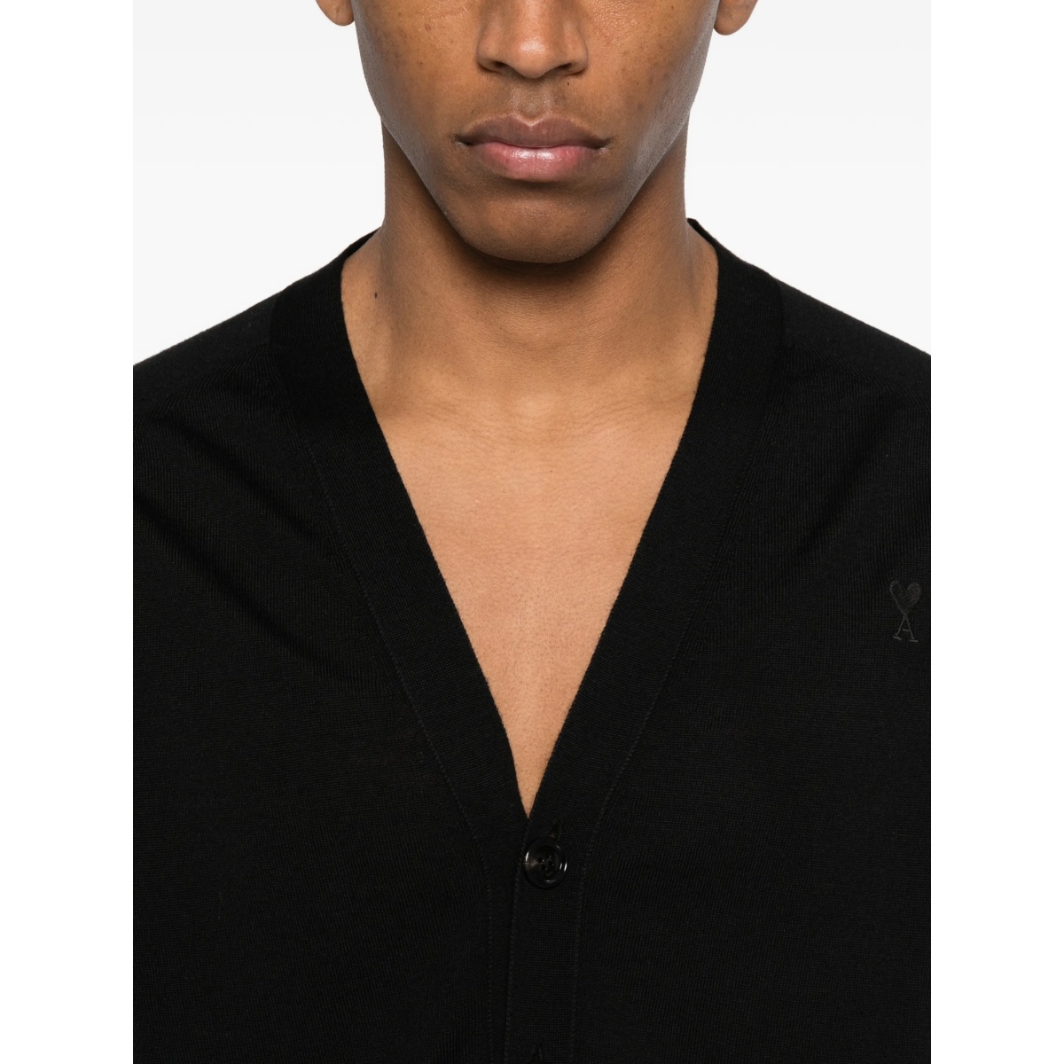 button V-neck cardigan - Img 5