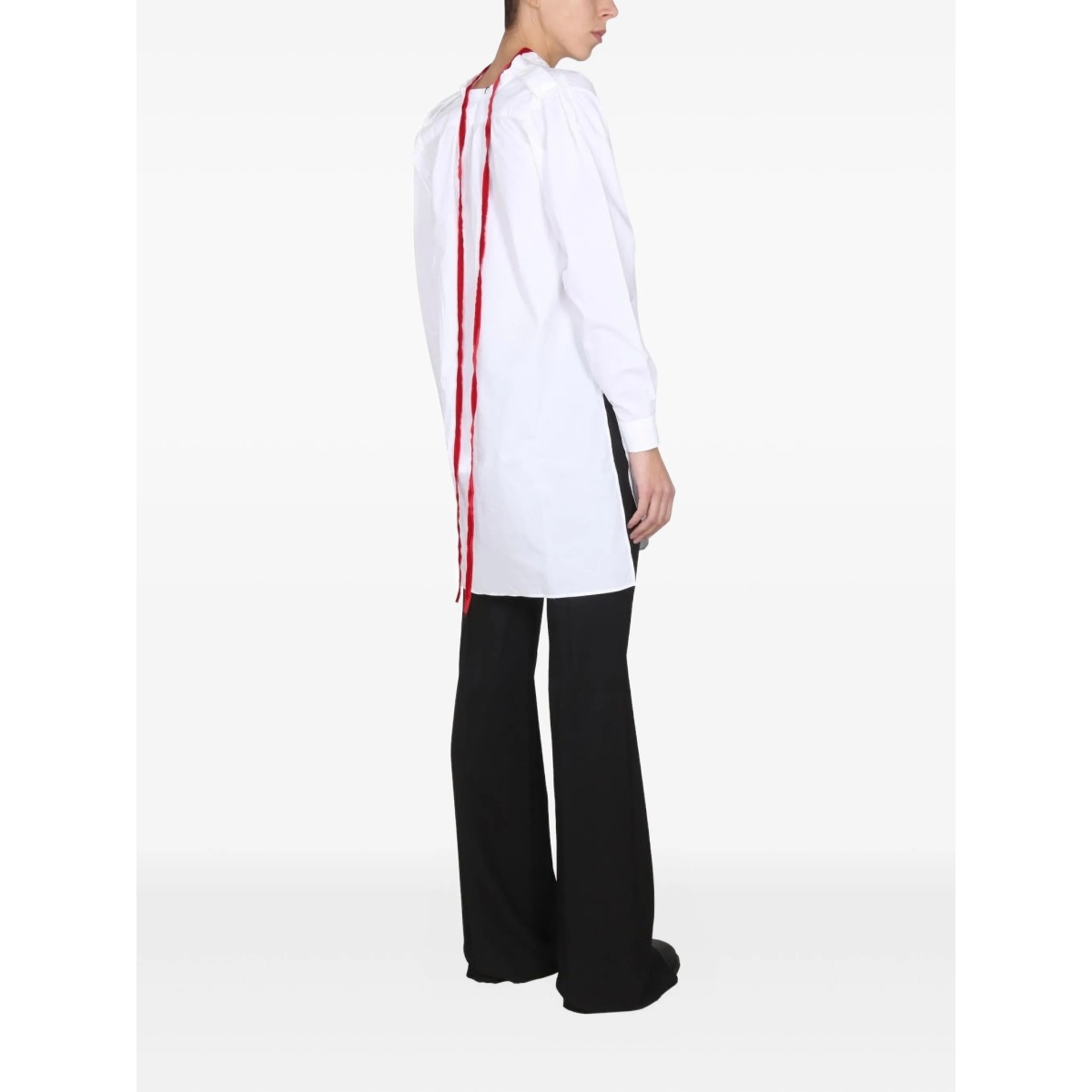 buttoned long-sleeved blouse - Img 3
