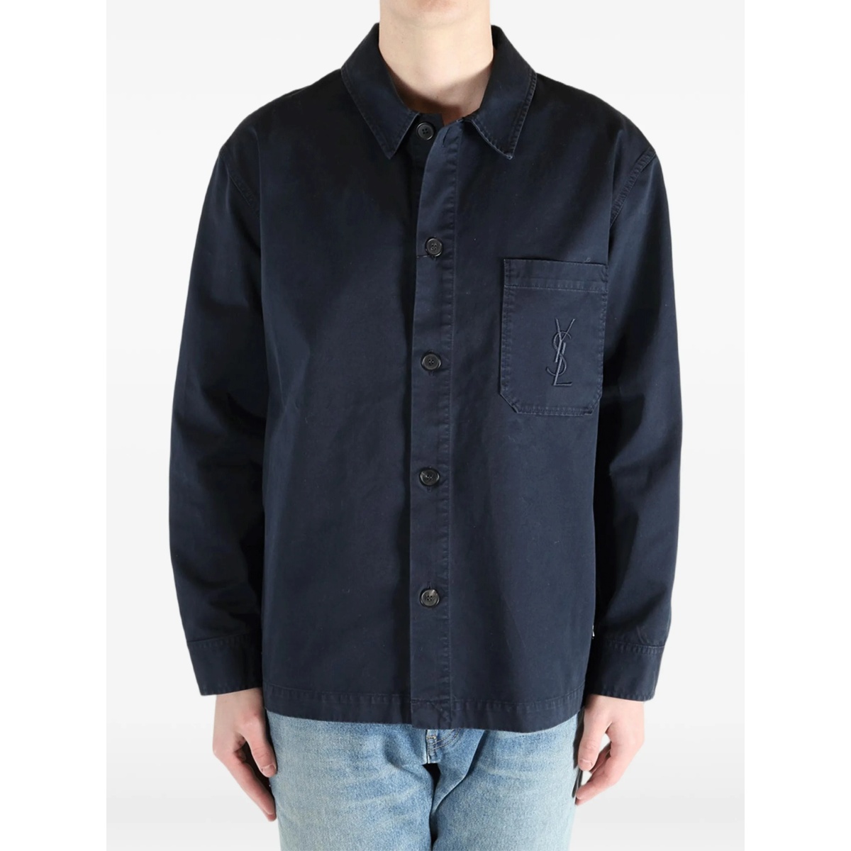 buttoned pocket overshirt - Img 3