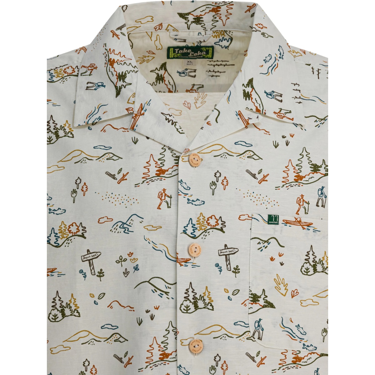buttoned print shirt - Img 4