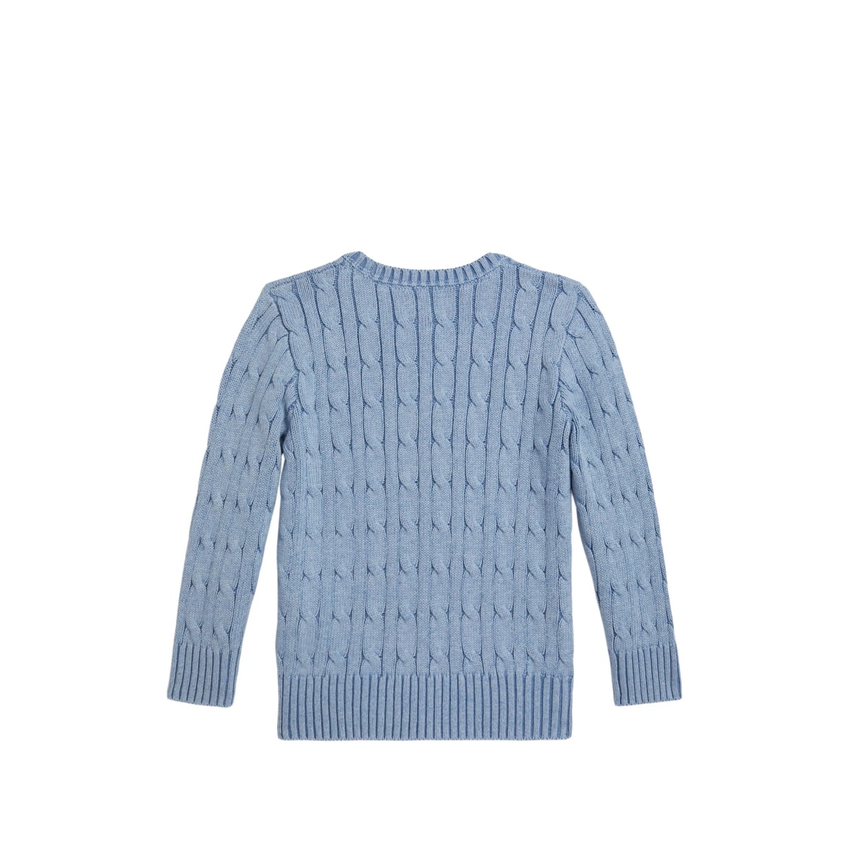 cable-knit crew neck sweater - Img 2