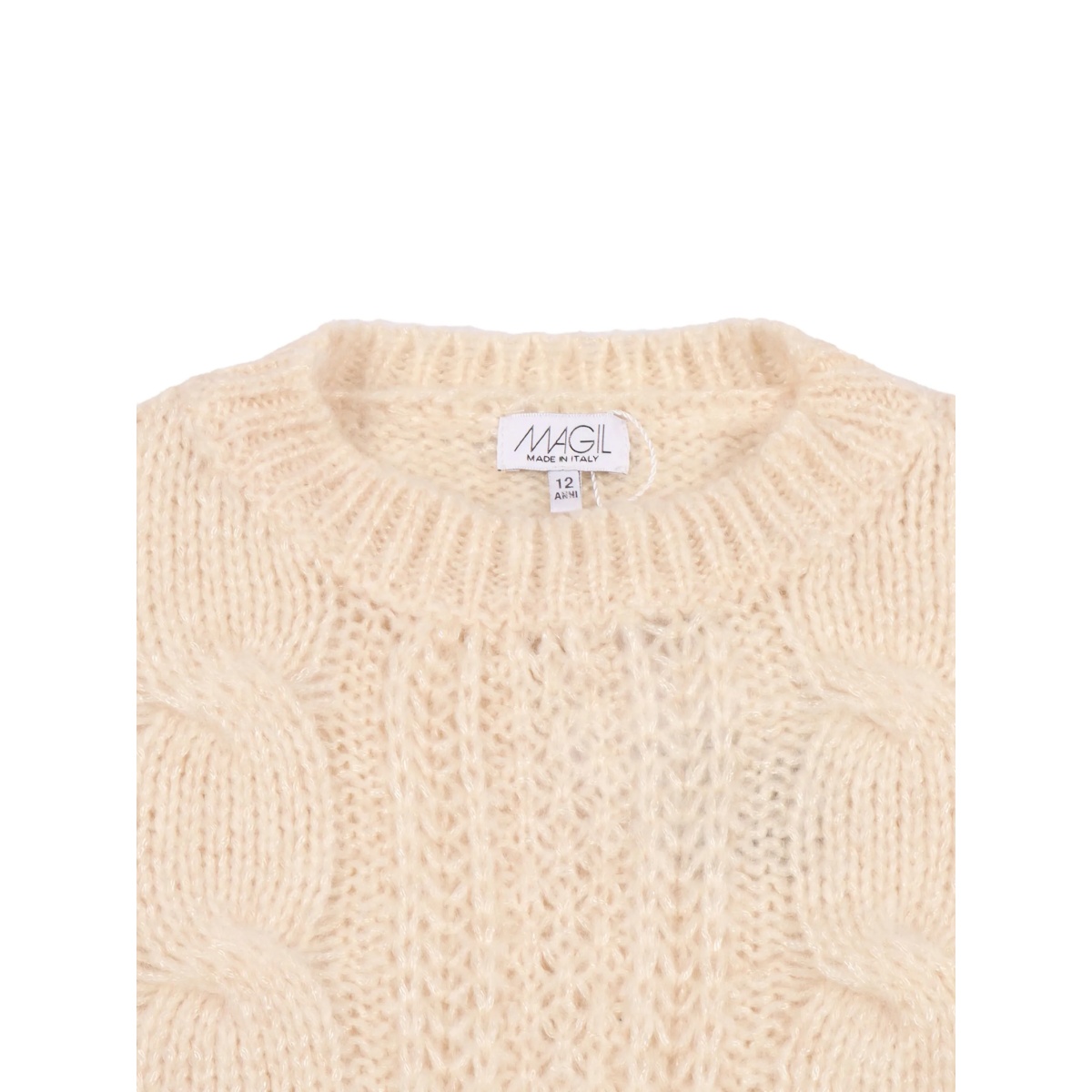 cable-knit crew-neck sweater - Img 3