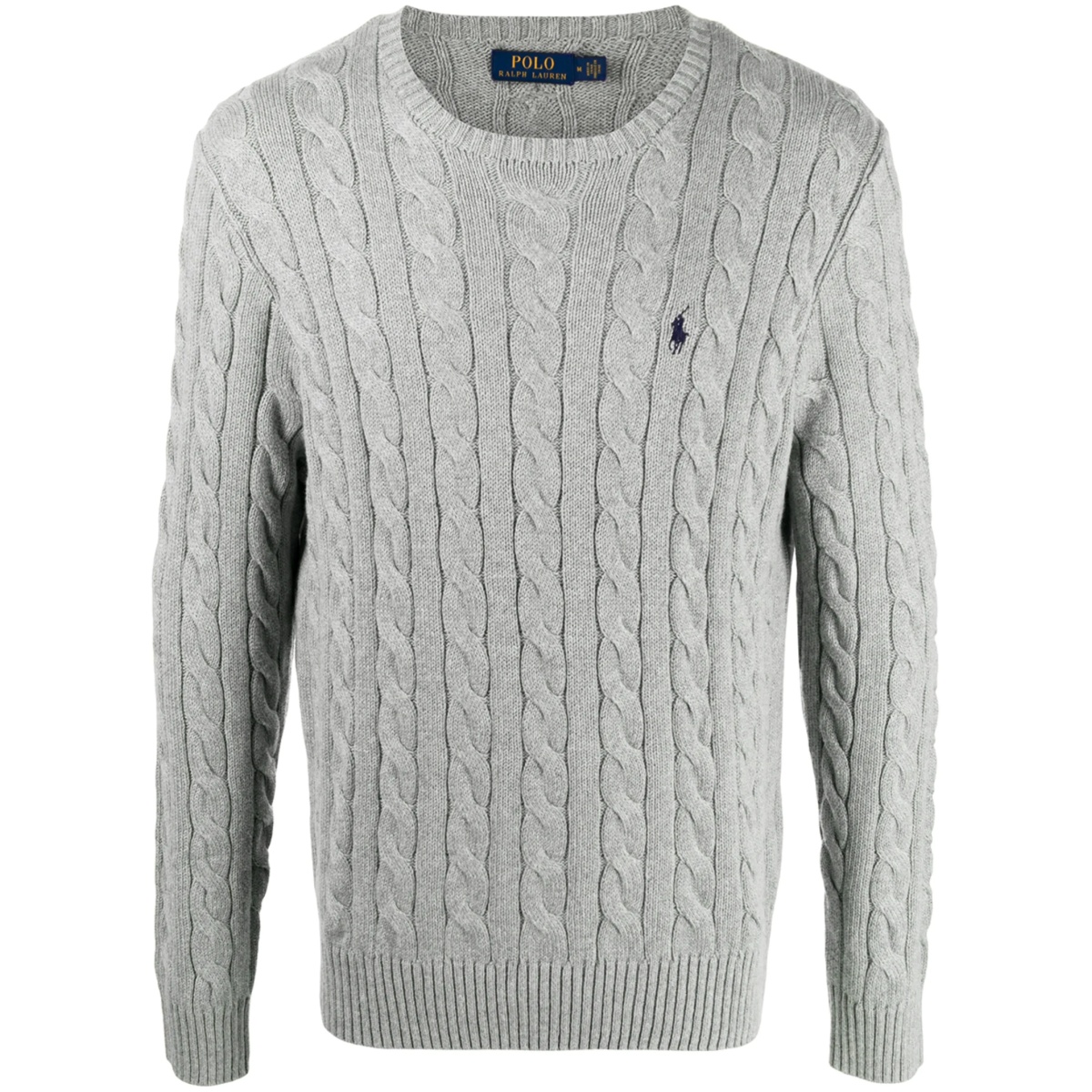 cable knit knitted sweatshirt