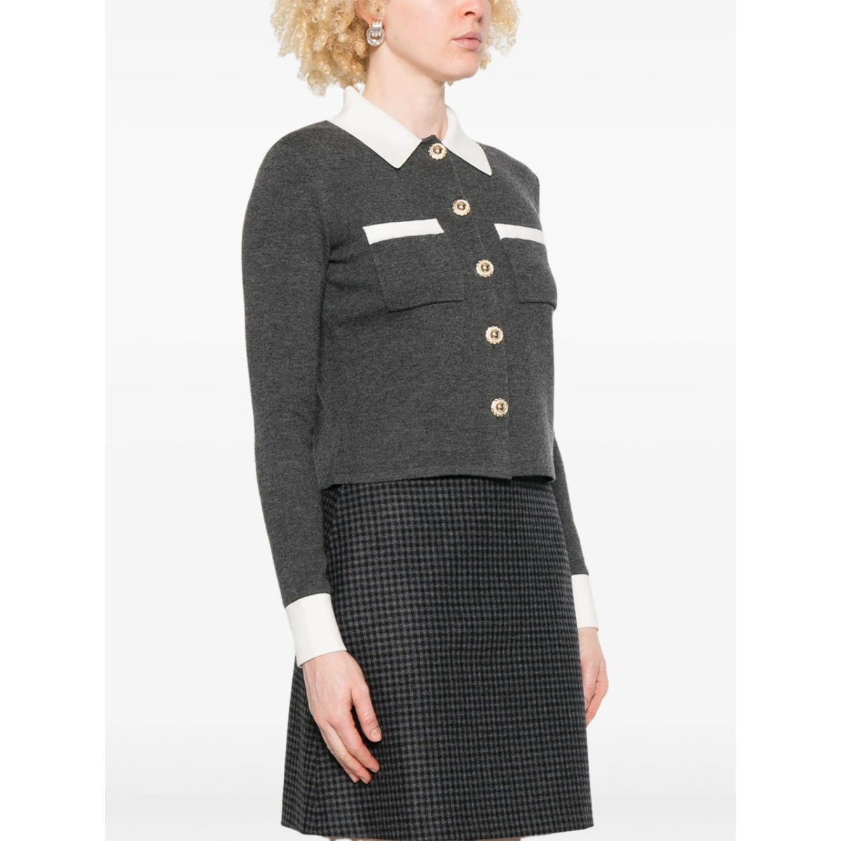 cashmere-blend cardigan - Img 3