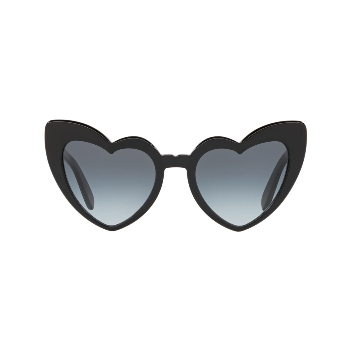 cat-eye heart-frame sunglasses