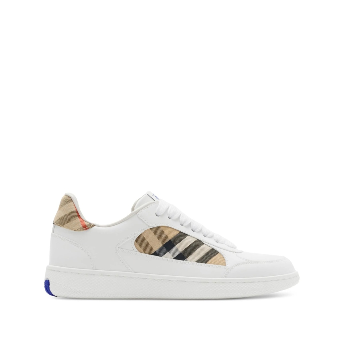 checked sneakers