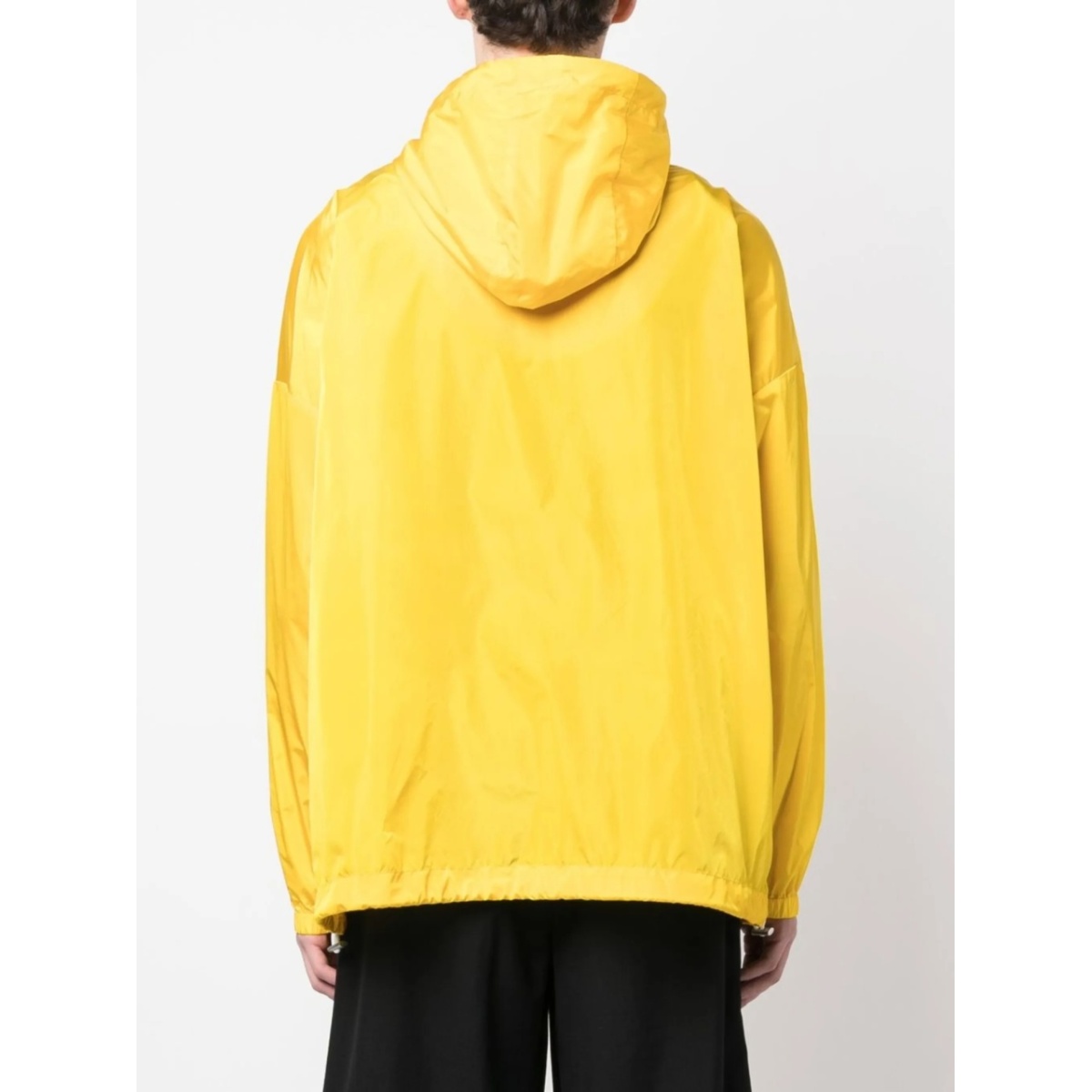 chest logo-patch hooded jacket - Img 4