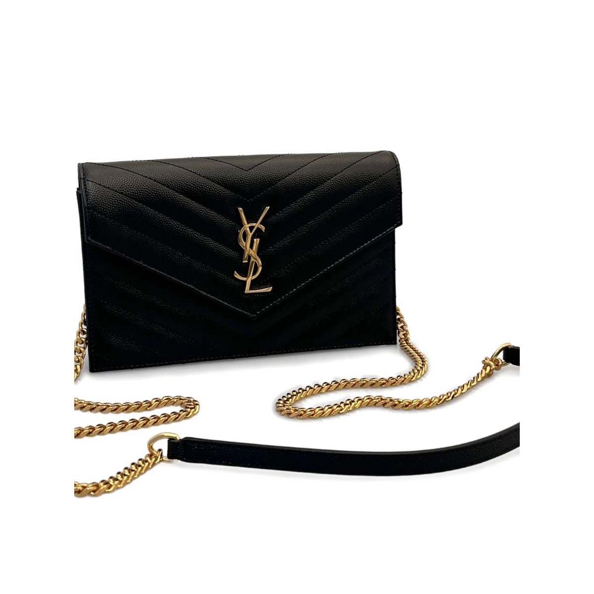 Chevron chain shoulder bag - Img 2