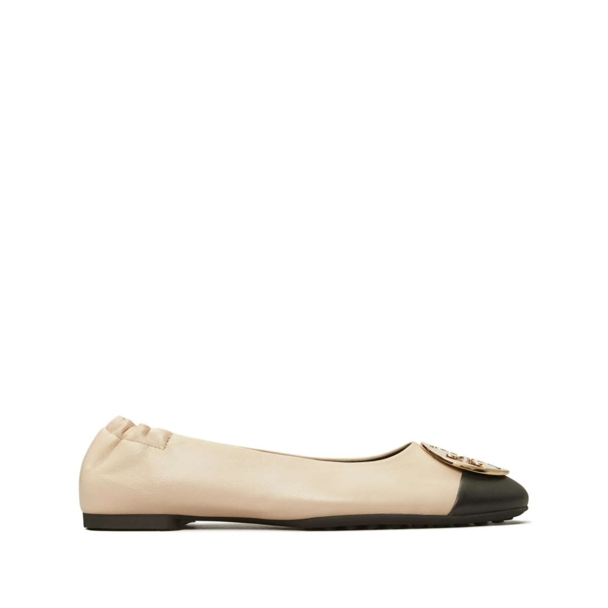 Claire cap-toe ballerina shoes