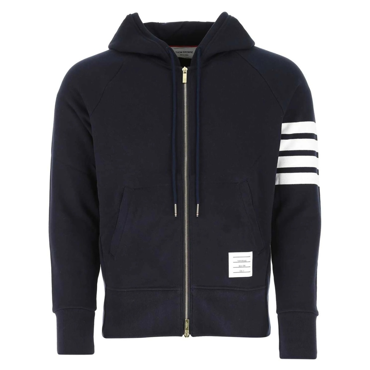 Classic Loopback 4-Bar full-zip hoodie