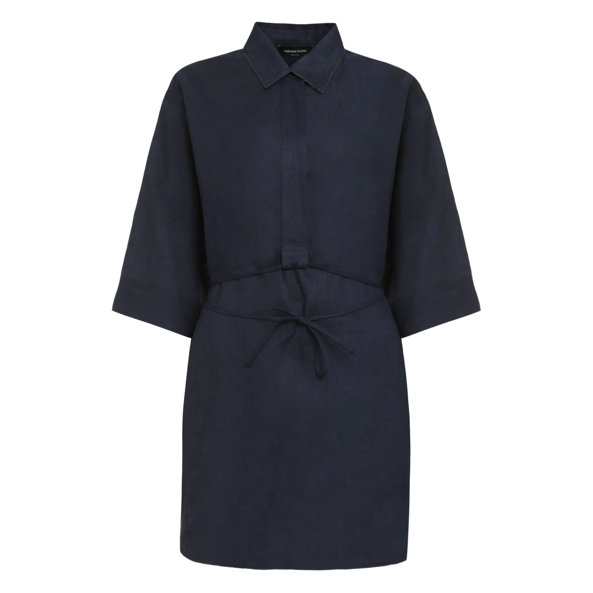 collared short-sleeves shirt