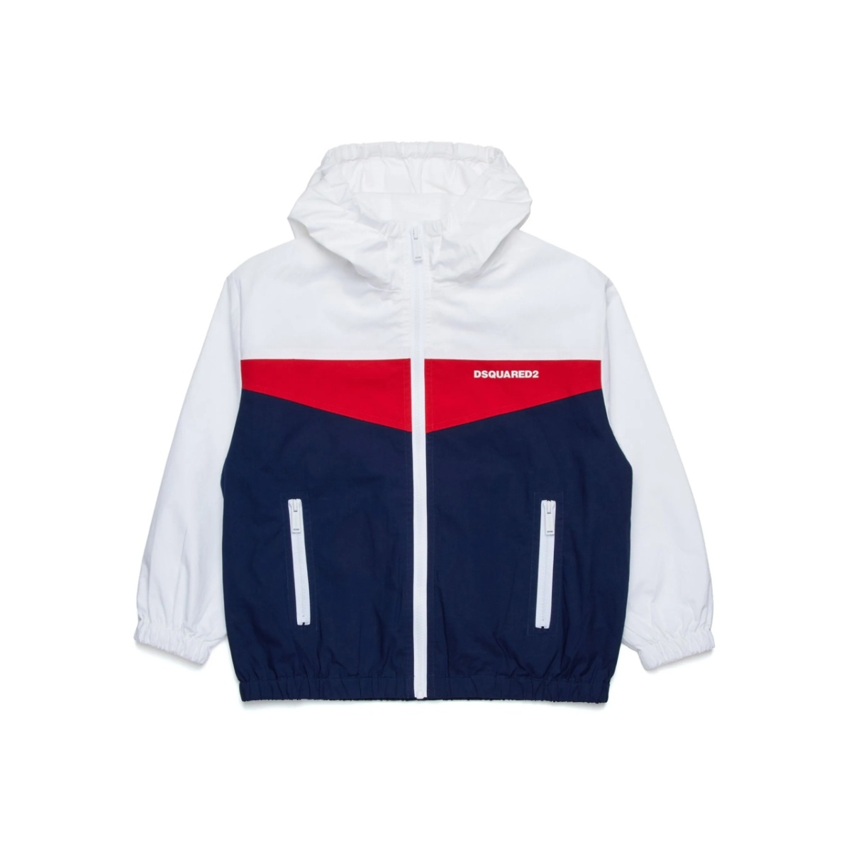 colour-block bomber jacket