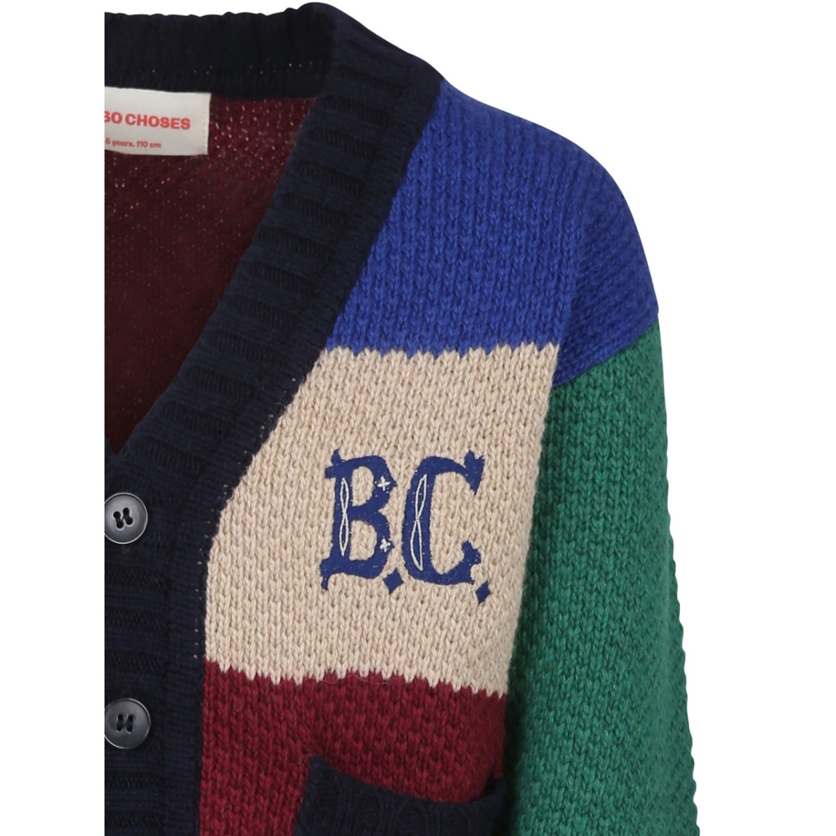 colour-block cardigan - Img 3
