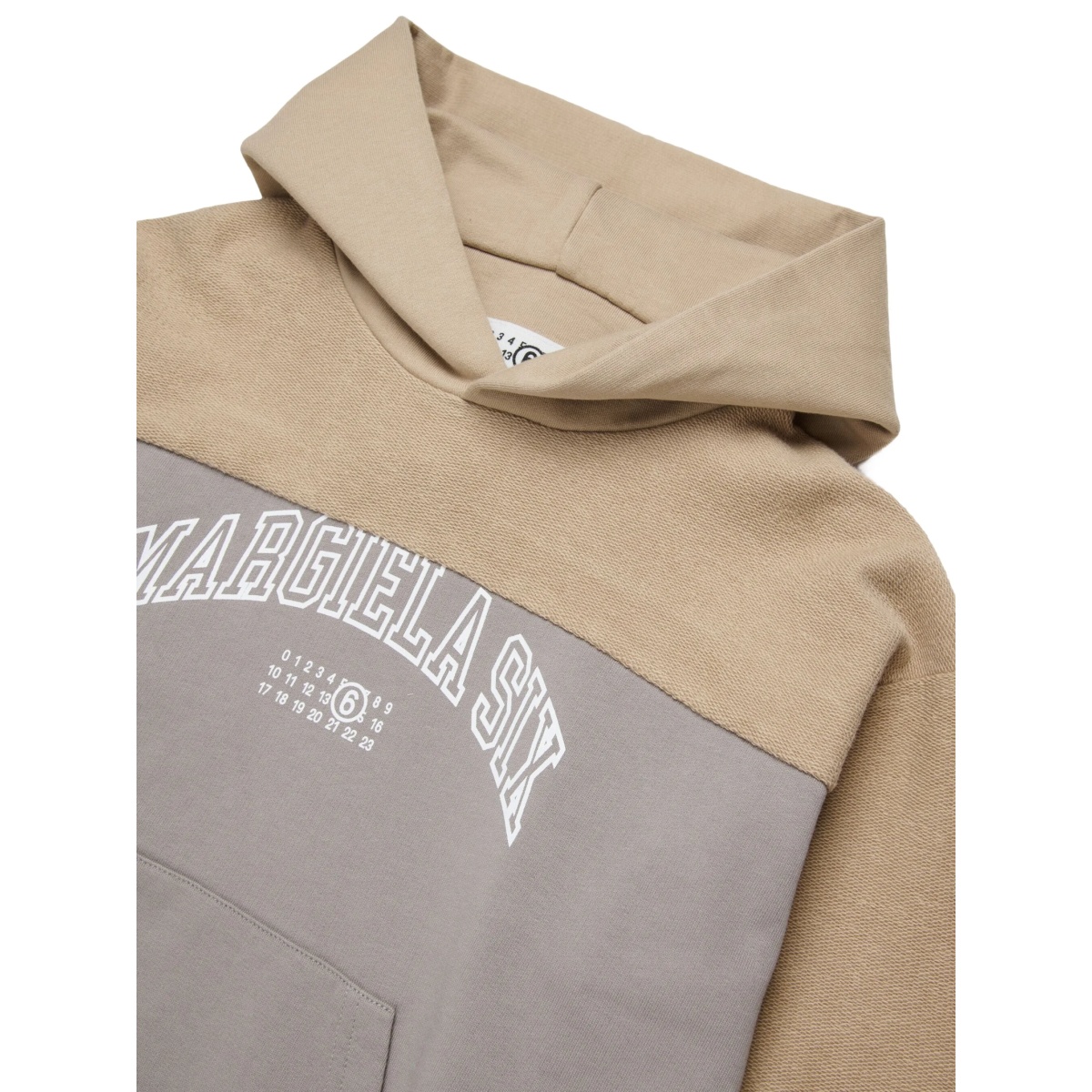colour-block hooded sweatshirt - Img 3