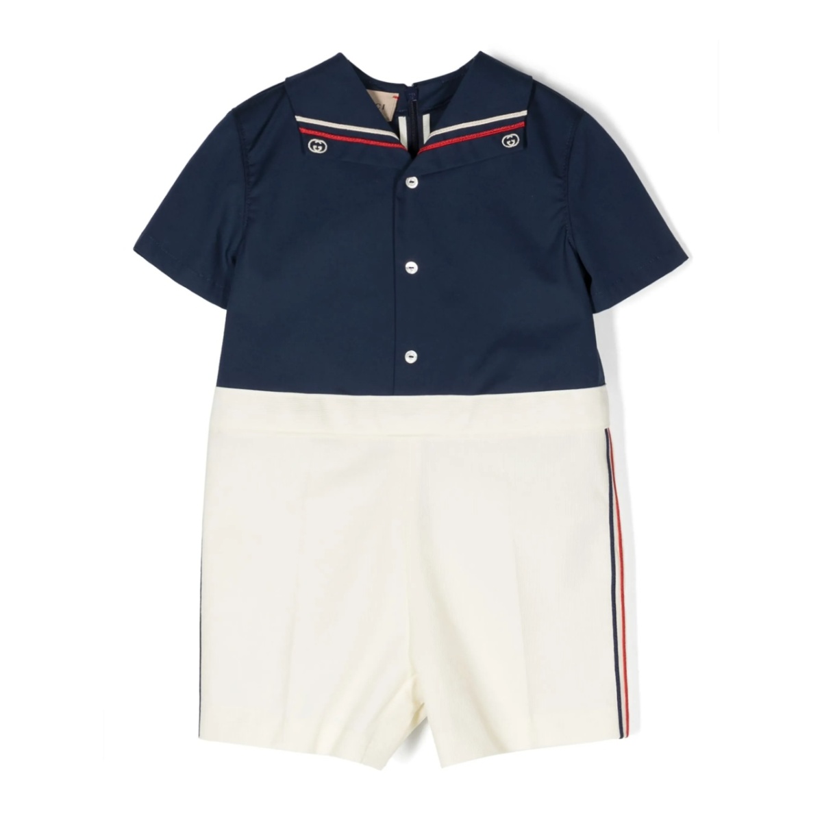 colourblock panelled shorties