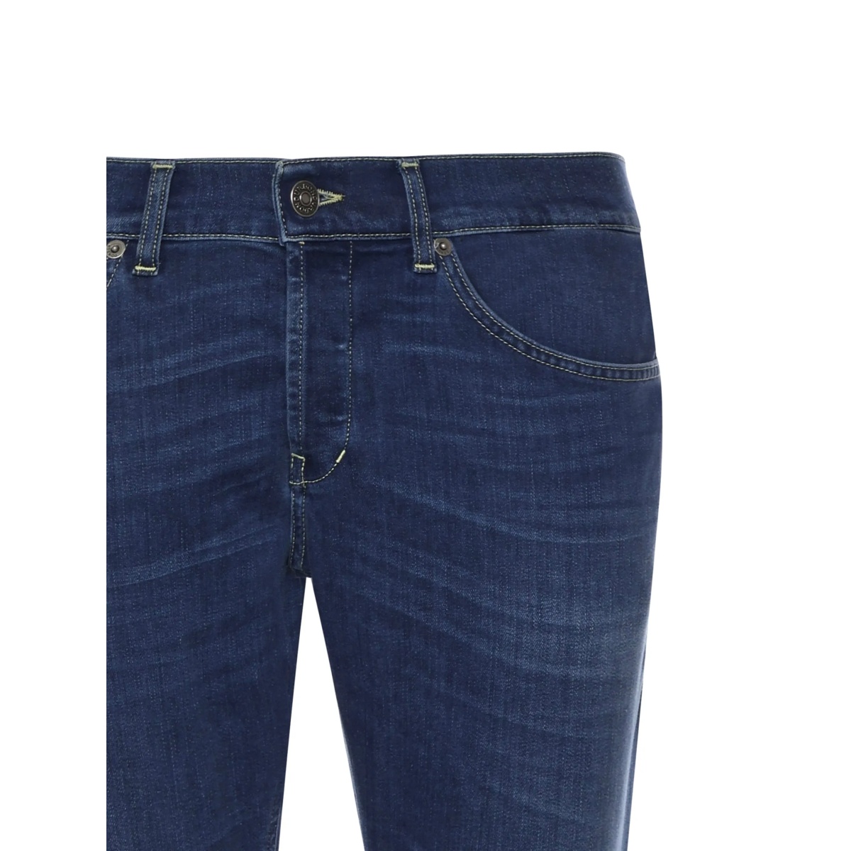 contrast-stitch jeans - Img 3