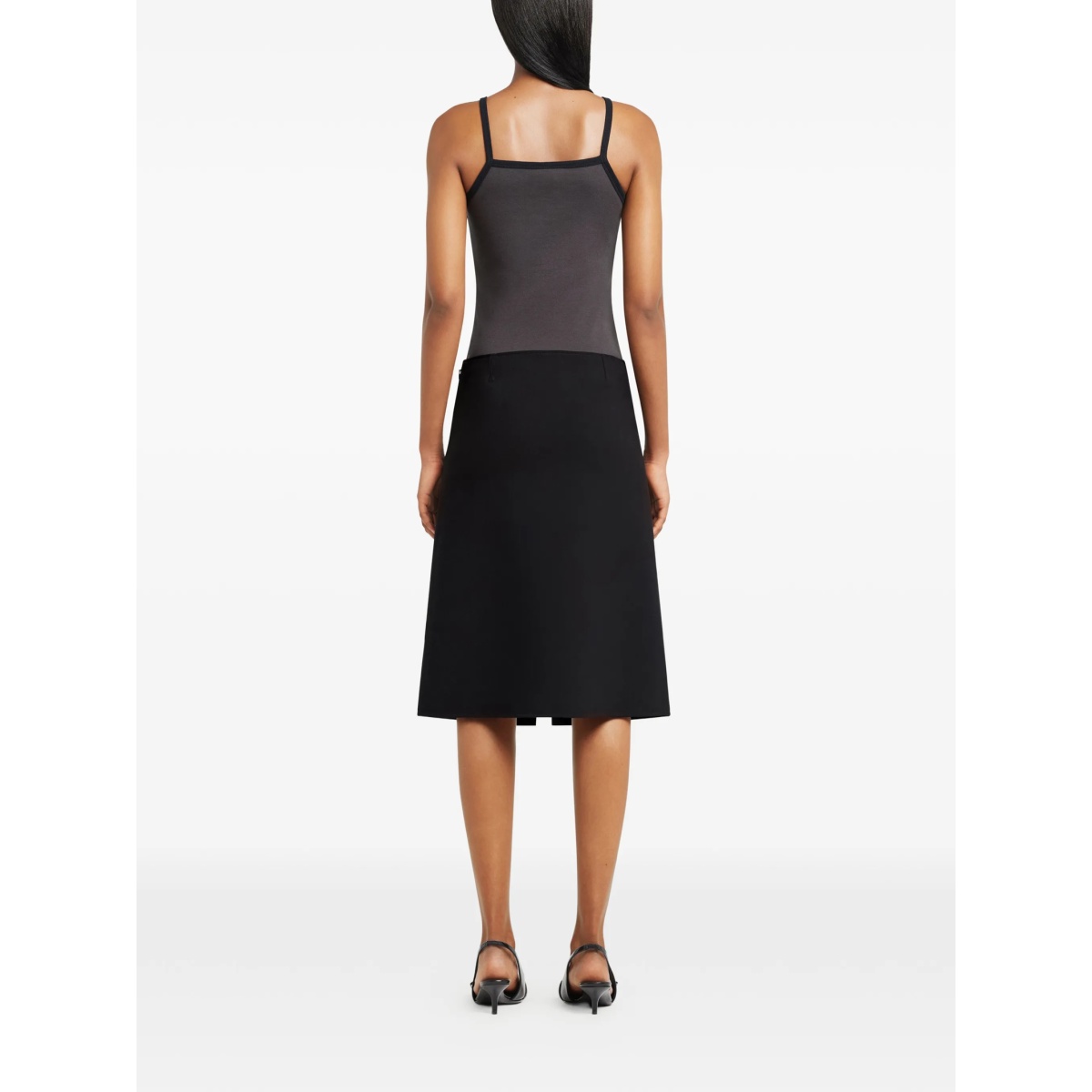 contrast-trim tank top - Img 3