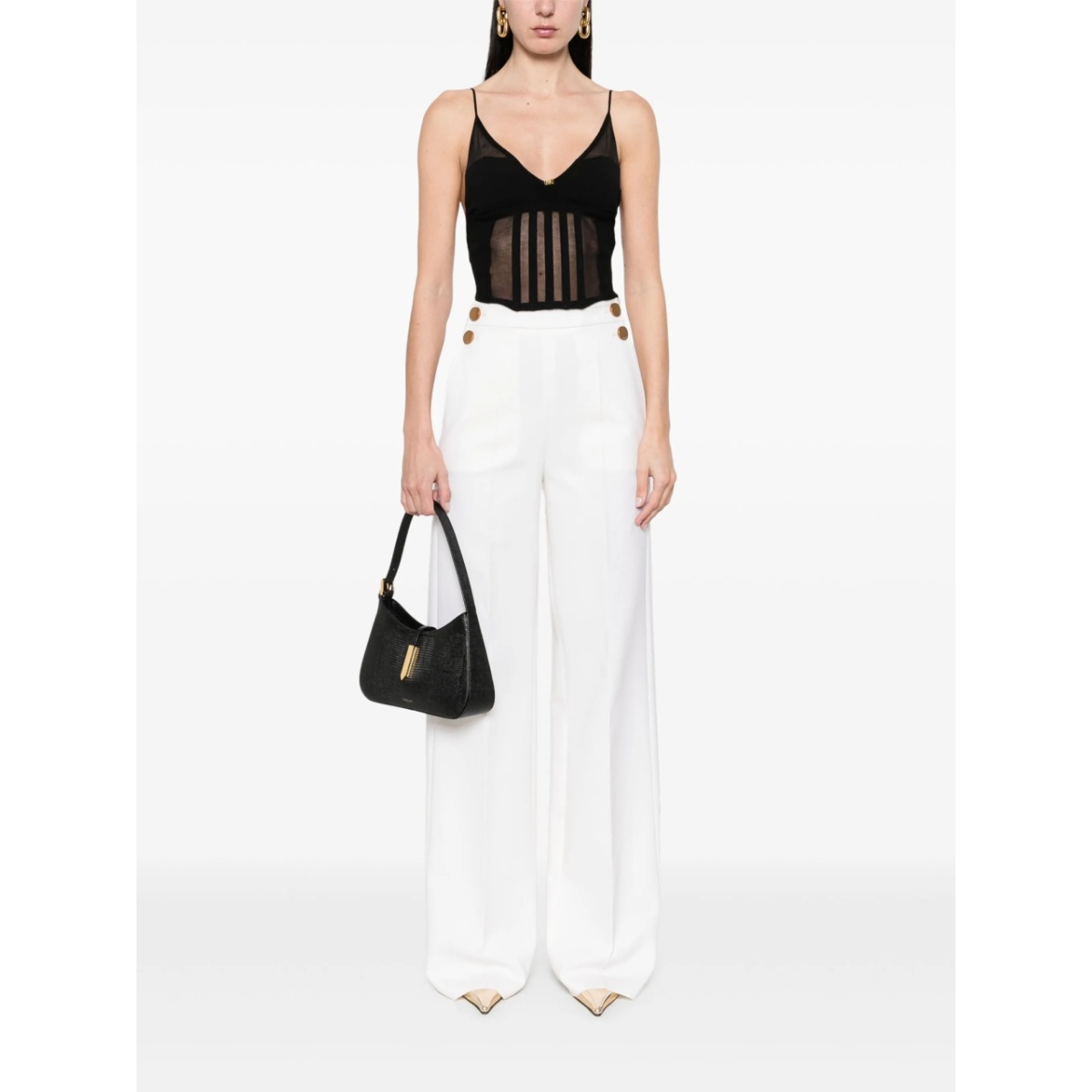 corset-style top