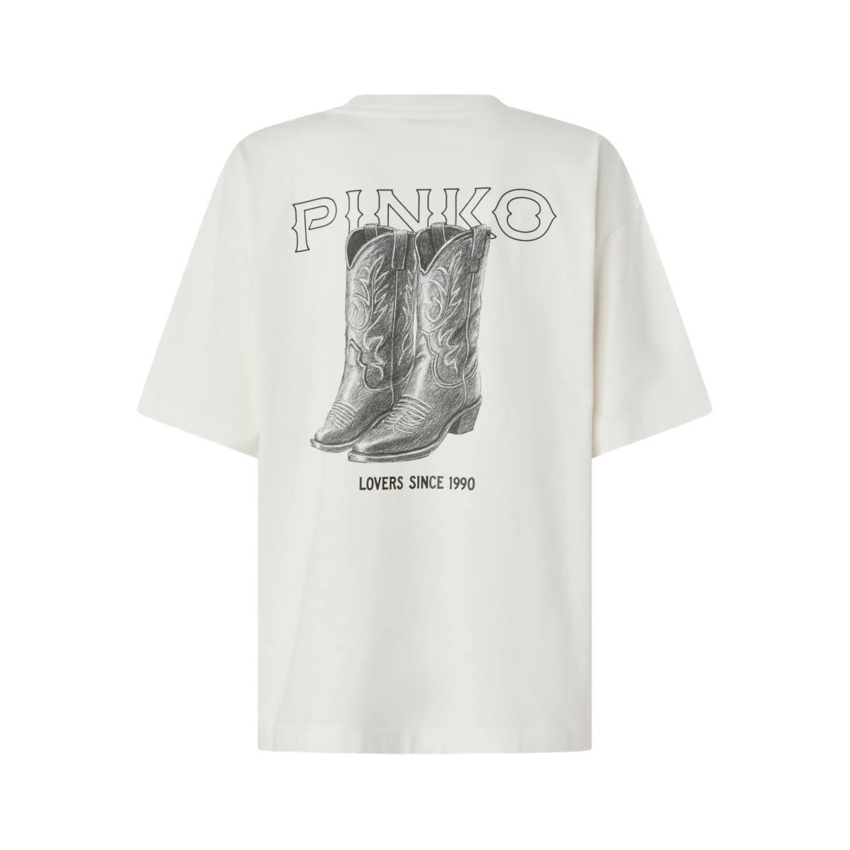 cowboy boot-graphic T-shirt - Img 2