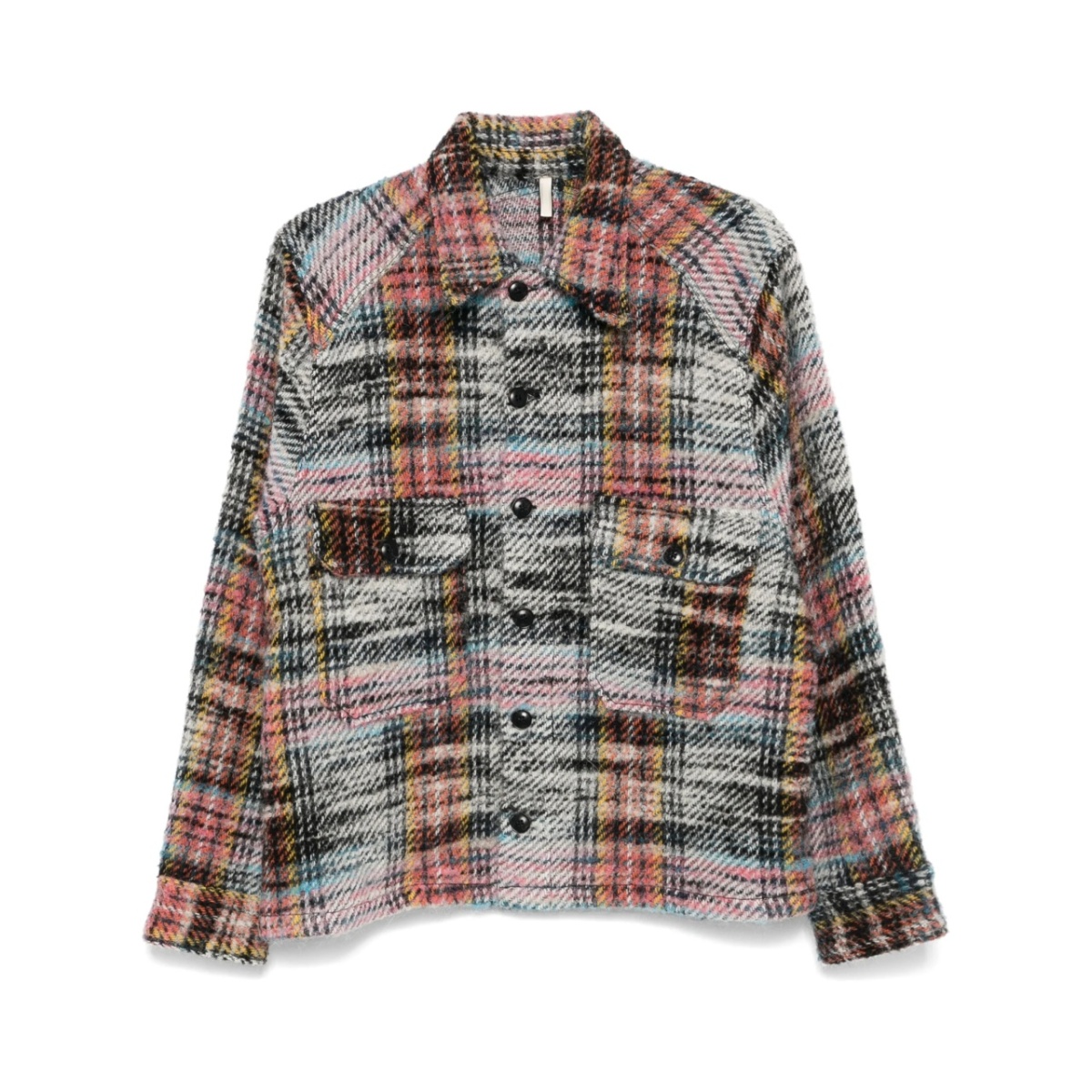 CPO check-print shirt