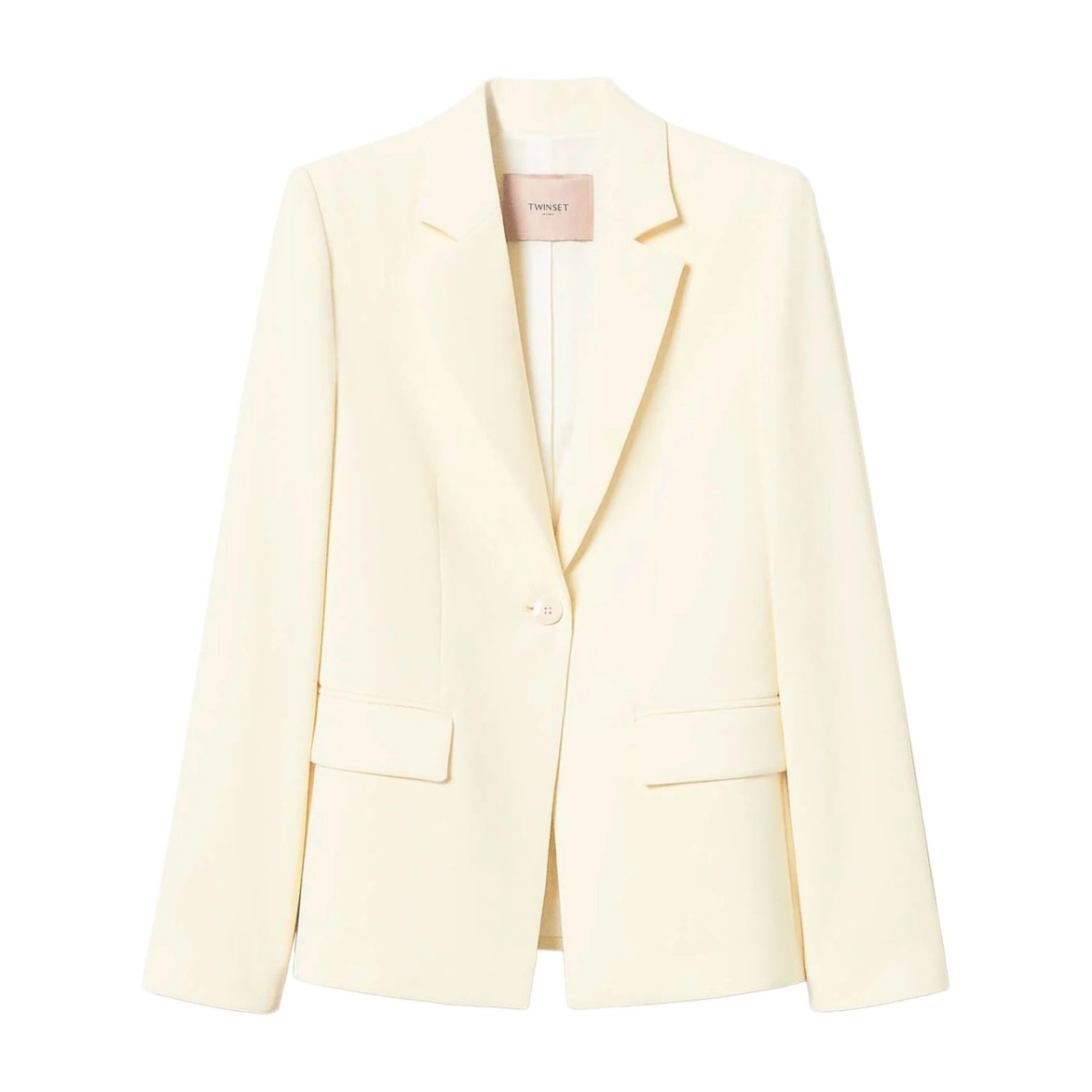 crepe blazer