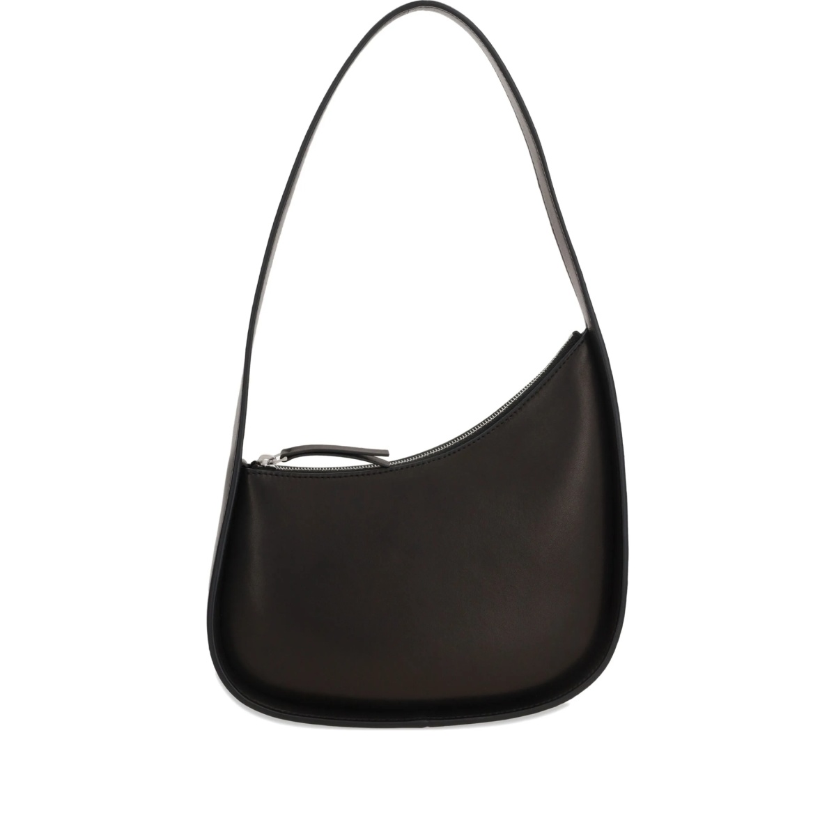 crescent zip shoulder bag