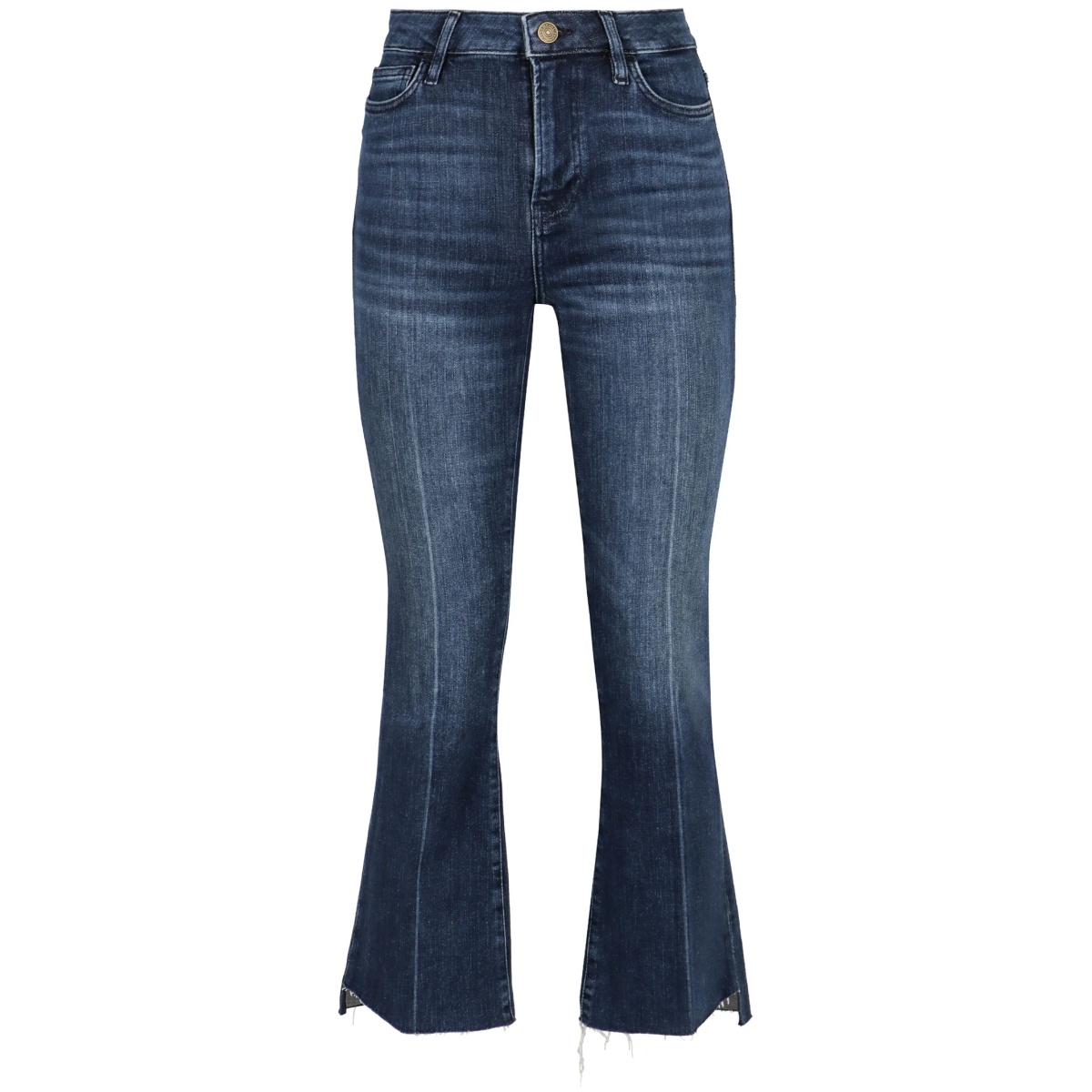 cropped bootcut jeans
