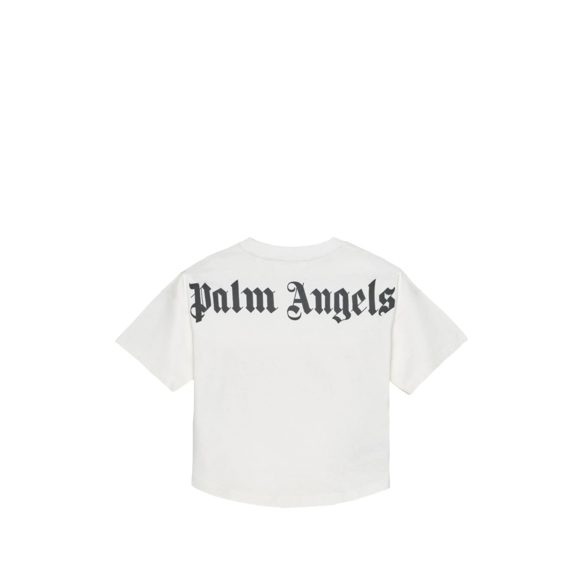 cropped logo-print T-shirt - Img 2