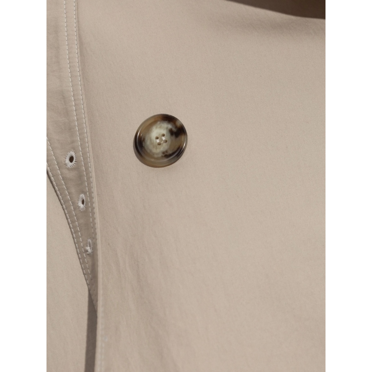cropped trench jacket - Img 5