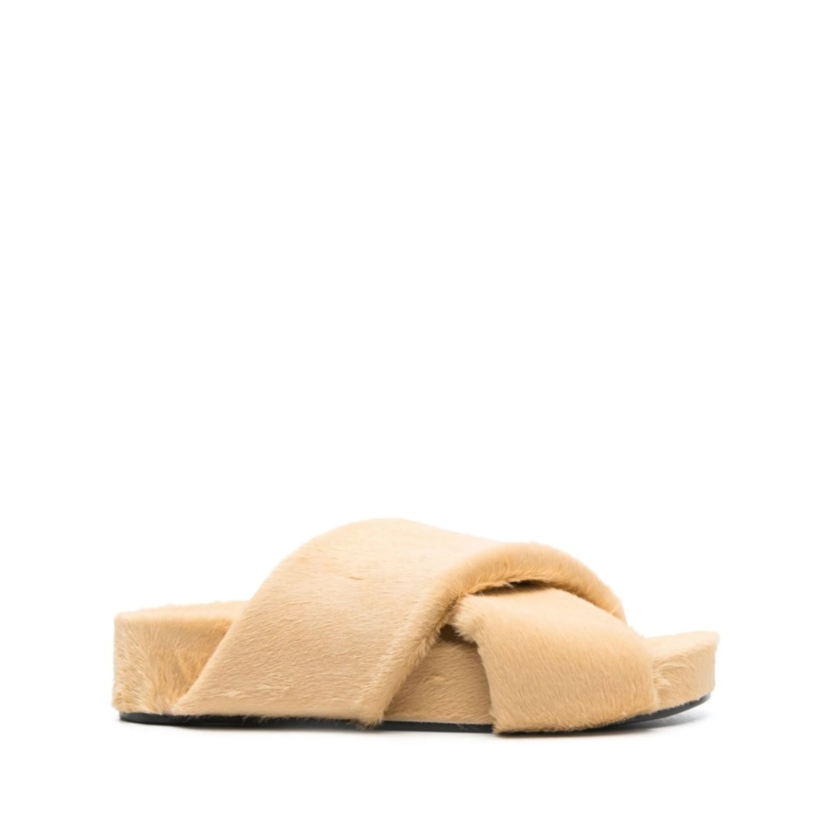 crossover-strap detail sandals