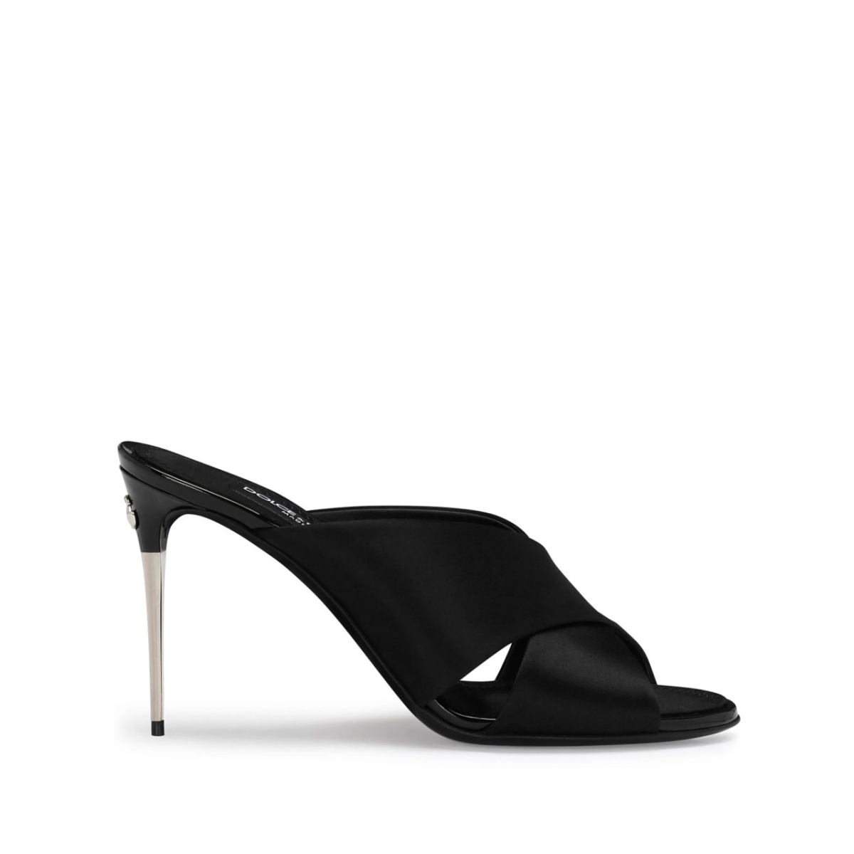 crossover-strap stiletto mules