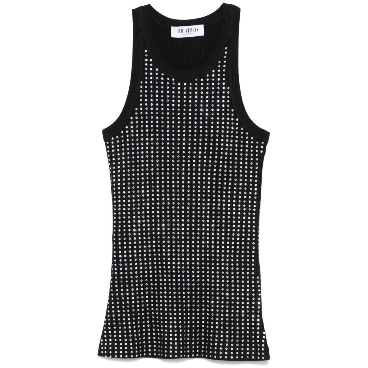 crystal-embellished tank top