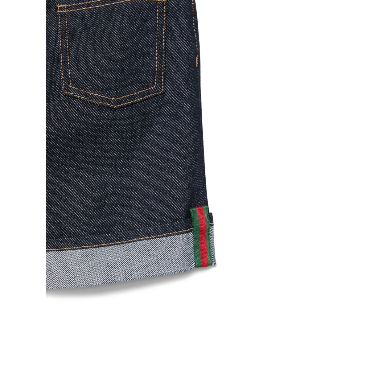 cuffed denim shorts - Img 3