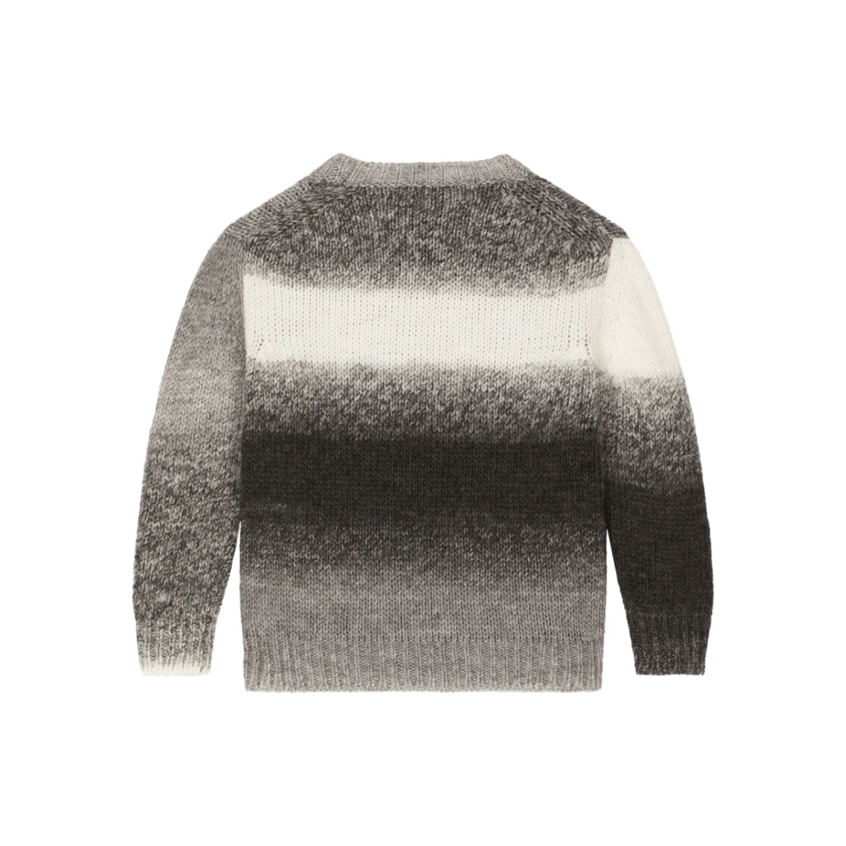 dégradé stripe crew-neck jumper - Img 2