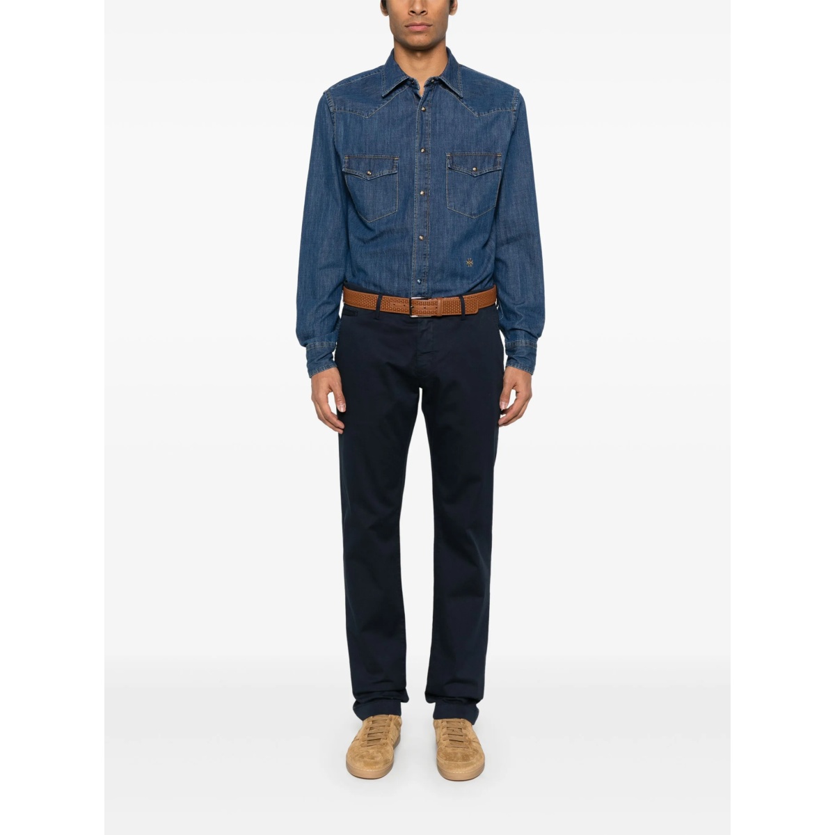 denim western shirt - Img 2